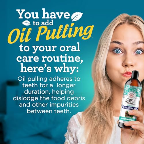 GuruNanda Daily Oral Care Bundle – Hydroxyapatite Toothpaste & Coconut Oil Pulling Mouthwash for Stronger Teeth & Happier Gums