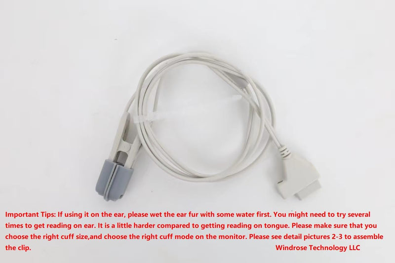CONTEC CONTEC08A-VET, Cat Dog Vet Automatic Blood Pressure Monitor Veterinary Electronic SPO2 Tongue Lip Probe - BeesActive Australia
