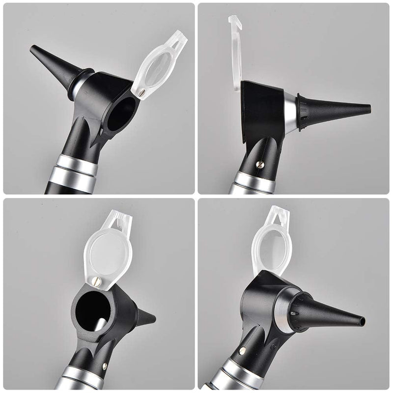 Jiusion 3X Otoscope with LED, Portable Handheld Ear Check Magnifier with 8 caps and 1 Storage case for Doctor Nurse Adult Kid Dog Cat Pet - BeesActive Australia