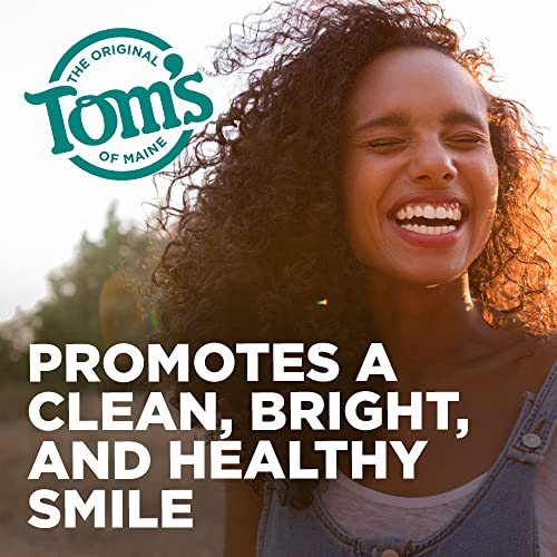 Tom's of Maine Natural Toothpaste and Mouthwash Variety Pack: Whole Care Natural Toothpaste with Fluoride, Peppermint, 4 oz. 3-Pack & Whole Care Natural Fluoride Mouthwash, Fresh Mint, 16 oz. 3-Pack
