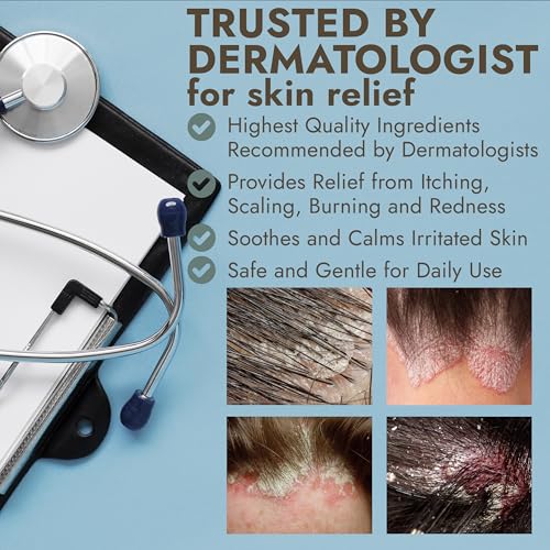 Tea Tree Scalp Scrub with Tea Tree Oil for Itchy & Dry Scalp, Reduce Flakes Pack of 1
