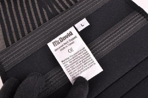 McDavid Back Support Regular Black
