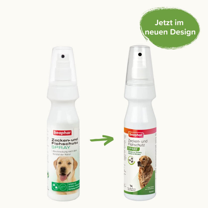 BEAPHAR - tick and flea protection spray for dogs from 12 weeks - immediate effect - 7 days protection against ticks, fleas and mosquitoes - immediate protection - simply spray on and protect your dog - 150 ml - BeesActive Australia