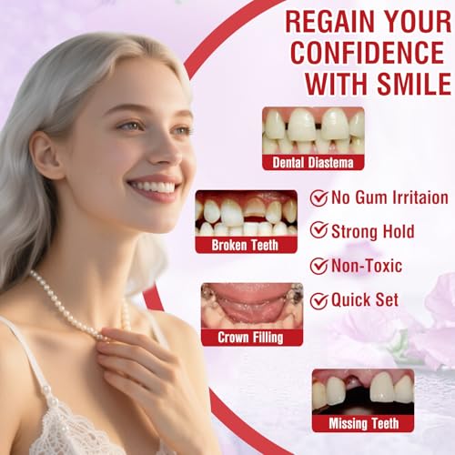 Tooth Repair Kit for Broken Teeth with Zinc Oxide Eugenol Dental Cement