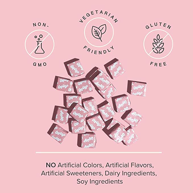 Chewsy - Beautiful Hair Chews - Promotes Stronger, Healthier Hair, Biotin, Vitamins C, A, B12, D3, Goji Berry - 6-Day Supply 6 Count (Pack of 1)