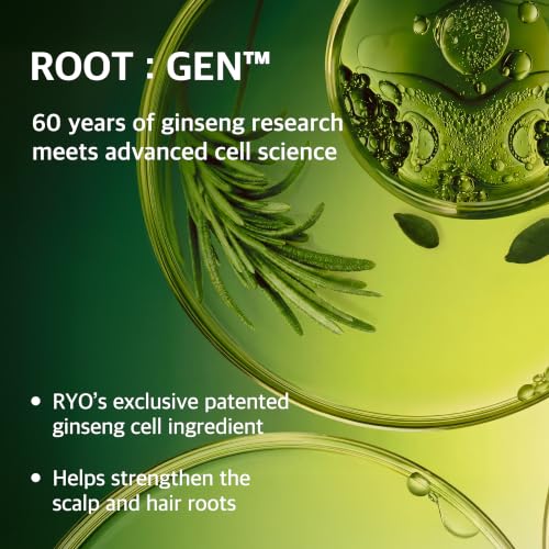 RYO ROOT:GEN Scalp Serum for Thinning Hair with Ginseng (2.7 Fl. Oz.) ROOT:GEN Scalp Essence