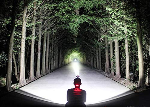 Brightest Headlamp Rechargeable, 20000 Lumens XHP70 LED Headlamp Flashlight High Lumens Headlight Zoomable High Powered Head Torch with 3 x Batteries for Caving Working Fishing