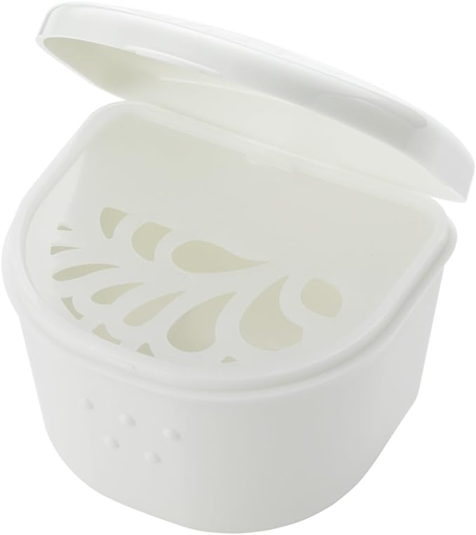 Polident Cup Denture Cleaning Container with Draining Tray - BeesActive Australia