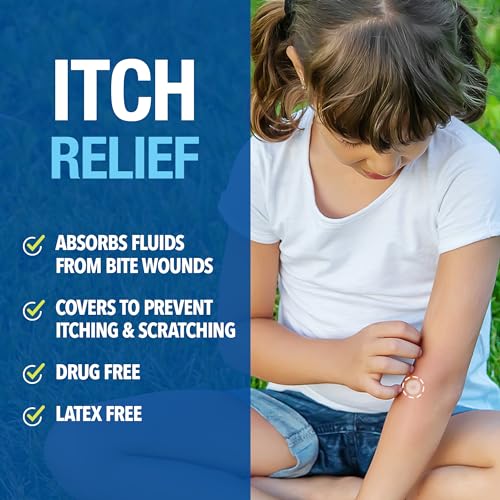 Cutter Bug Bite Itch Relief Hydrocolloid Patches, 51 Count