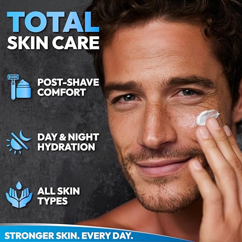 (2 Pack) Mens Face Moisturizer Cream - 8 OZ - Anti-Aging & Wrinkle Cream 8 Ounce (Pack of 1)