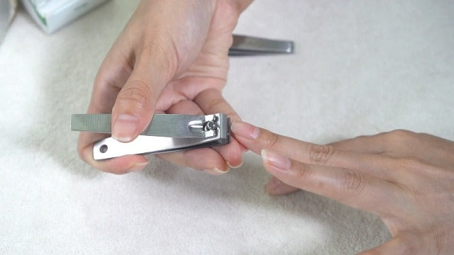 BALUCA Nail Clippers Set, Toenail and Fingernail Clipper Cutter for Men Silver