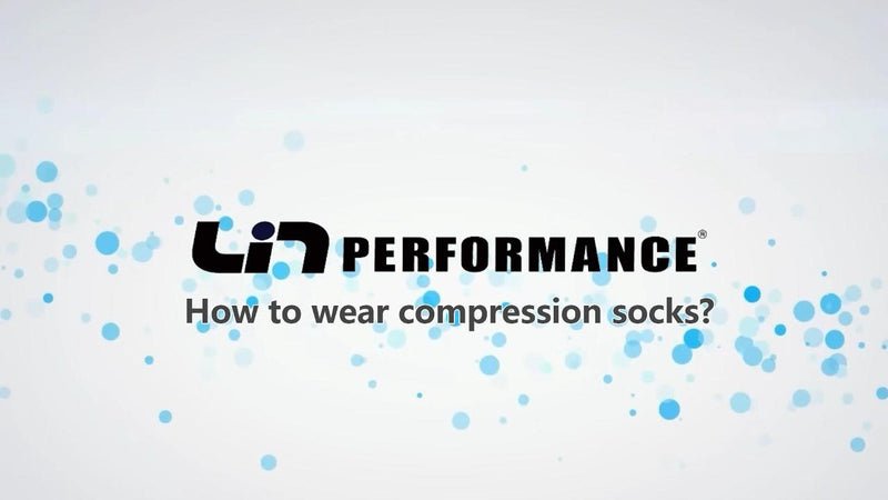 Lin Performance Medical Compression Socks for Women and Men, 20-30 mmHg Open Toe Knee High Stockings, Leg Support for Daily & Travel Comfort (L,White) Large White
