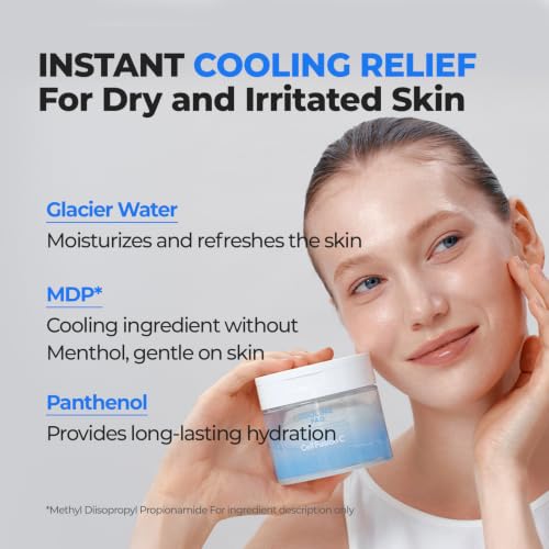 Cell Fusion C Post Alpha Cooling Pad – Hydrating & Cooling Korean Toner Pads | Panthenol & Glacier Water | Hydrating, Depuffing, Pore Care | 70 Pads / 6.08 fl.oz.