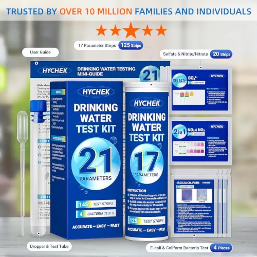 21 in 1 Accurate Drinking Water Test Kit, Well Water Testing Kit