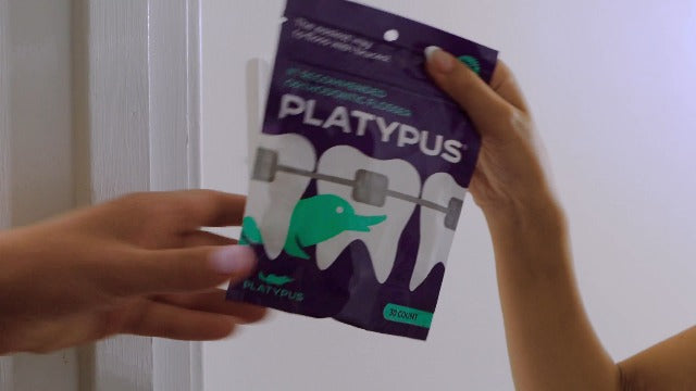 Platypus Orthodontic Flossers for Braces, 30 Count (Pack of 6) Unflavored 30 Count (Pack of 6)