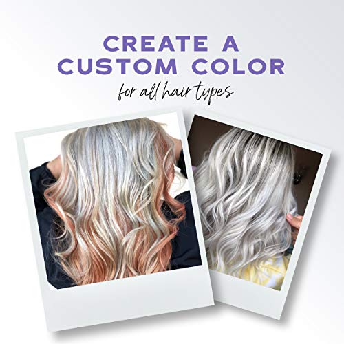 Keracolor Purple or Gold Toning Drops to Create Your Own Purple Shampoo - Mix with Any Shampoo, Conditioner or Cream Styler
