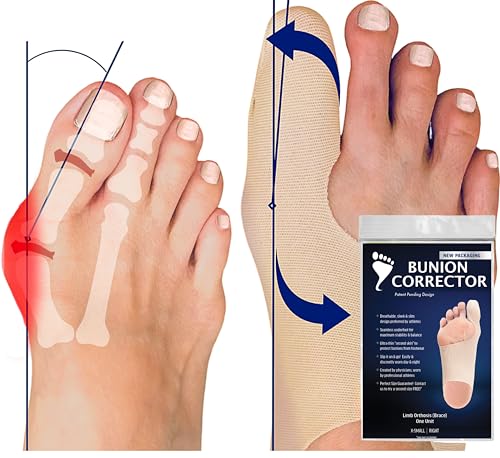 Bunion Corrector for Women (Pair) Bunion Socks - Small Left & Right