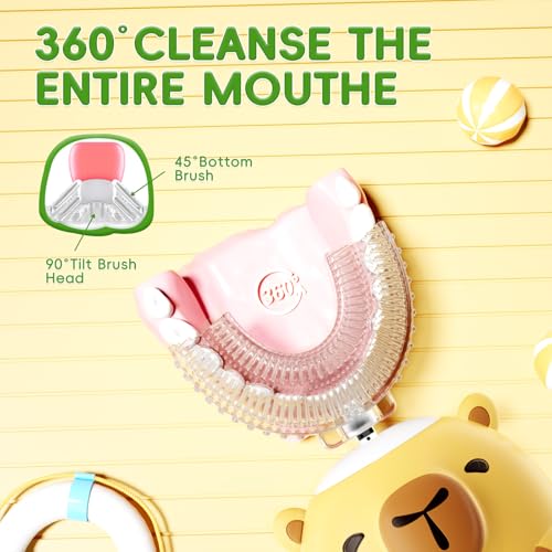Kids U-Shaped Electric Toothbrush for Capybara