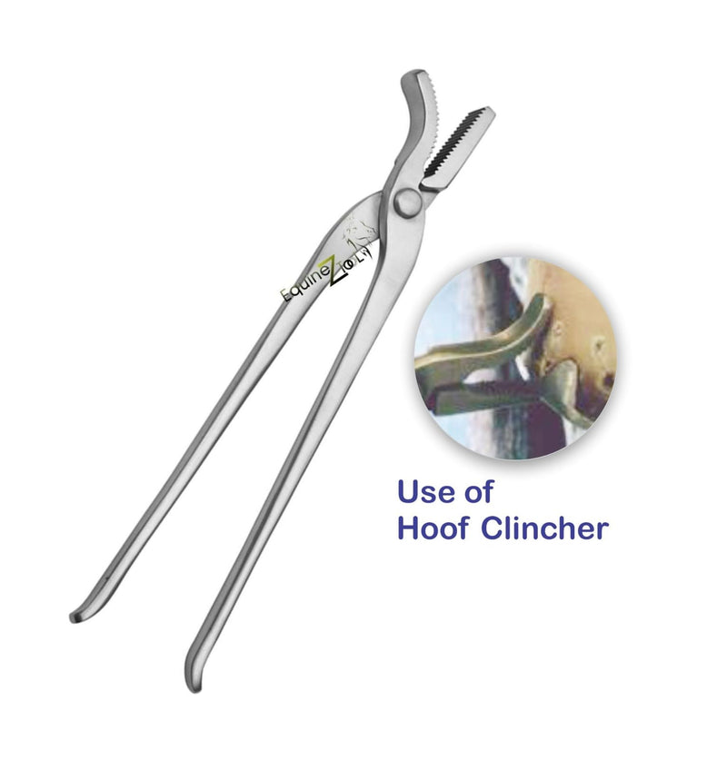 12" Horse Shoe Care Farrier Tool Hoof Nail Clincher Vanadium Steel Pliers - BeesActive Australia