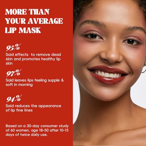 ANRCOLLECT 4-Pack Lip Scrub and Lip Mask Set