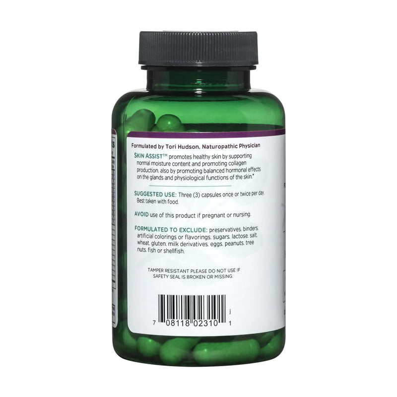 Vitanica Skin Assist, Skin Support, Vegan, 90 Capsules 90 Vegan Caps