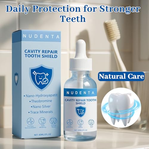 Odontic Repair, Cavity Healing Tooth Armor Liquid, Nano Hydroxyapatite Remineralization Complex for Cavity Repair, Teeth Whitening with Remineralization Drops, Enamel Strengthening