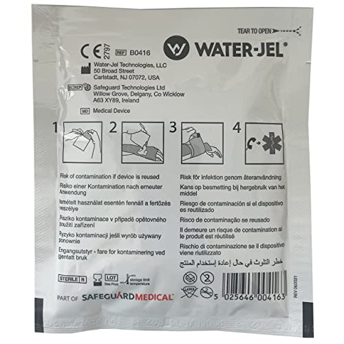 Waterjel Burn Dressing, Sterile 4 X 16 from Safeguard Medical