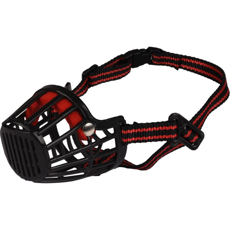 Muzzle Silas BLACK XXS neck 25-36CM / nose 3.5x4CM - BeesActive Australia
