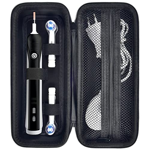Comecase Toothbrush Travel Case with Wireless Microphone Case Compatible with JBL Wireless Two Microphone System
