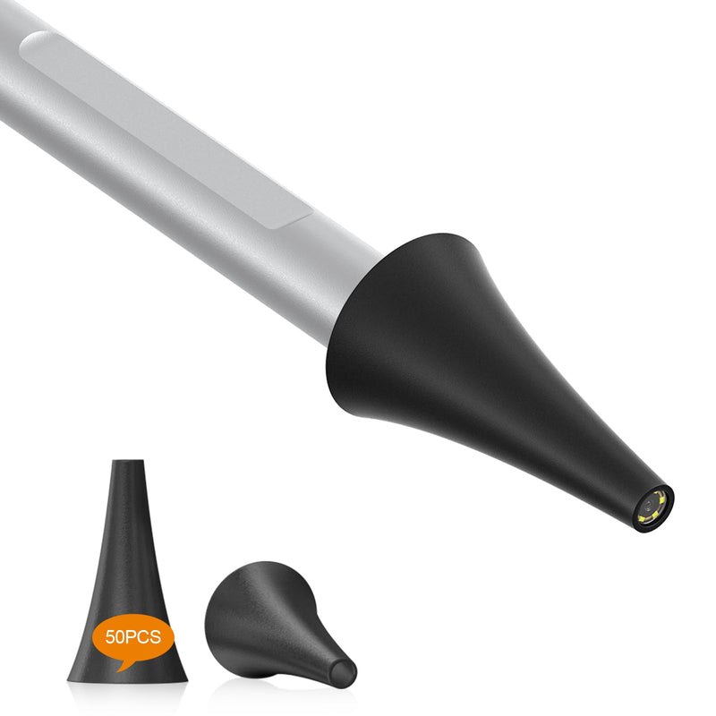 Ear Specula Set for ScopeAround Digital Otoscope, Set of 50 Pieces, Replacement Otoscope Tips, Ear Speculum, Compatible with ScopeAround SA39W/SA39i/M28/MS450 Otoscope - BeesActive Australia