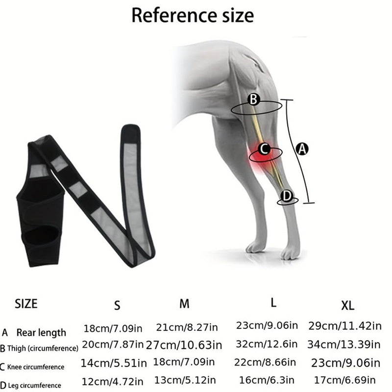 TOEECY Wound protection suits for dogs elbow bandage protector support for cruciate ligament injuries better recovery with dog leg band bandages for front leg hind leg black S - BeesActive Australia