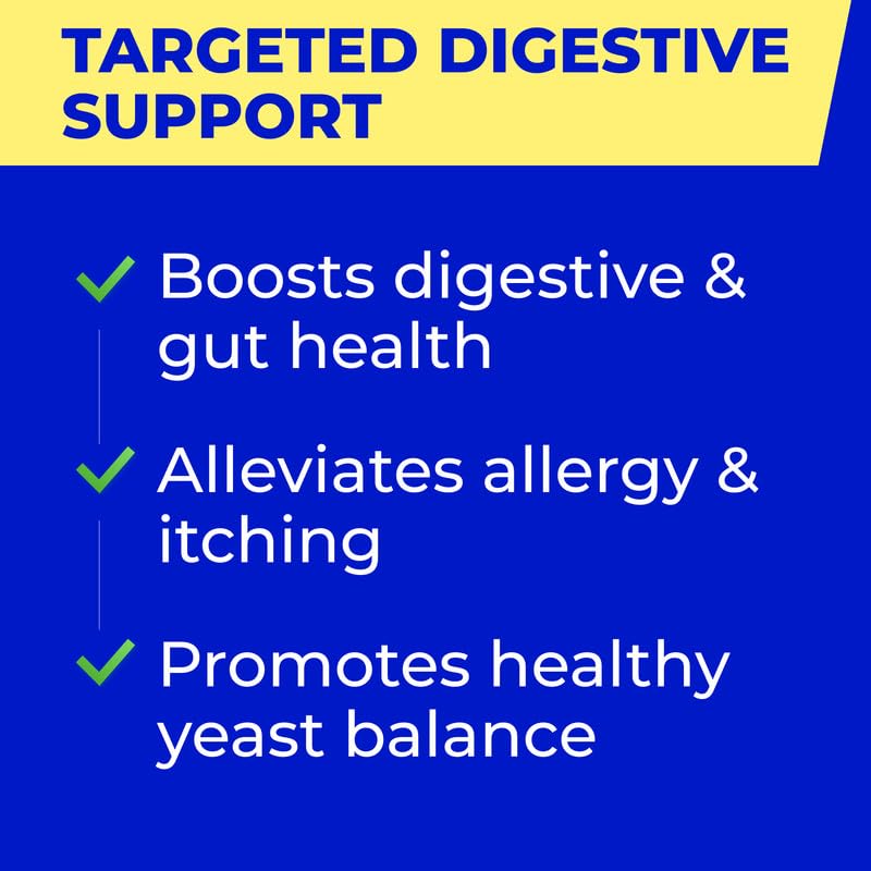 Probiotics for Dogs + Digestive Enzymes - Omega and Pumpkin - Gut Health and Immune Support -Relieves Diarrhea,Gas,Constipation,Improve Digestion - Made in USA - 120 Soft Chews - Chicken and Liver - BeesActive Australia