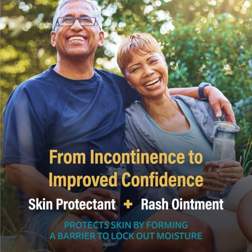 A+D Incontinence Support Skin Protectant & Rash Ointment – Treats & Prevents Incontinence Rash, Soothes Chafed Skin, Odor Neutralizing Technology - 3.5oz 3.5 Ounce (Pack of 1)