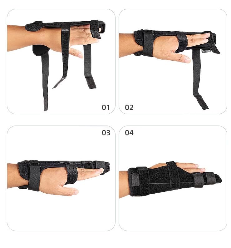 Pinky Finger Splint, 4th or 5th Fingers Splint for Boxer’s Fracture, Arthritis, Tendonitis, Metacarpal Support Hand Brace Fits Left or Right Hand, L Large - BeesActive Australia