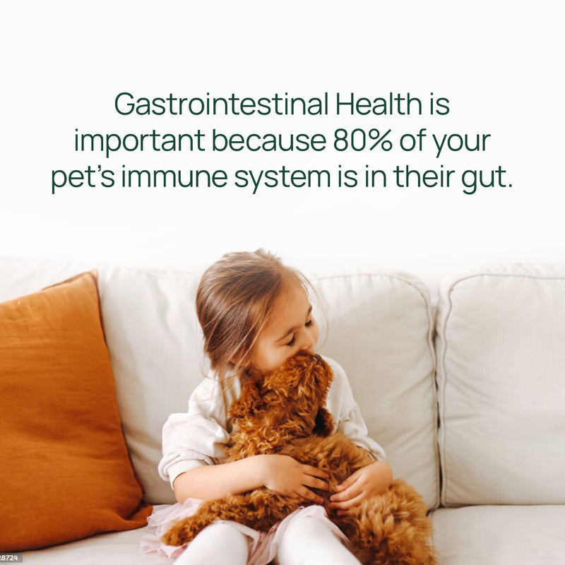 pawTree Gastro Pro Plus® for Dogs and Cats - Probiotics, Prebiotics and Digestive Enzymes - for Sensitive Stomach, Digestive Issues, Loose Stool, and Bad Gas (30 ct) 30 ct