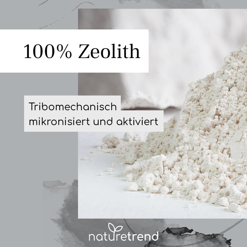 naturetrend Zeolite powder 1.3kg - natural with 94% in premium quality - extra finely ground, pure and natural volcanic rock - BeesActive Australia