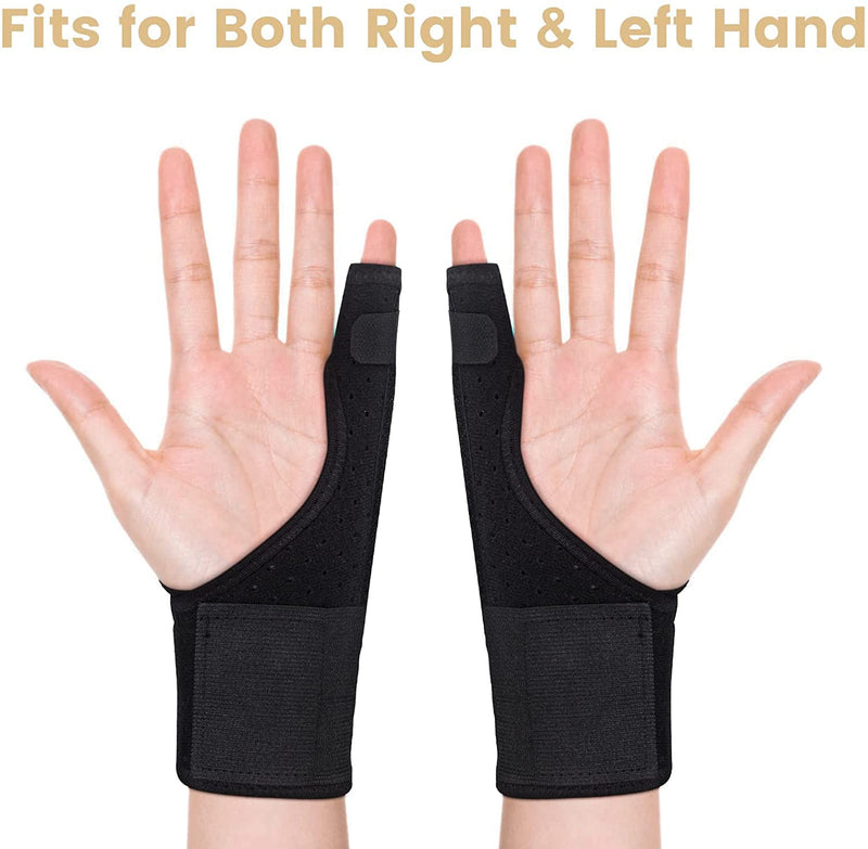 Trigger Finger Splint, Pinky Finger Splints for Broken Fingers, Little Finger Brace Wrist Support for Carpal Tunnel Arthritis Tendonitis Small