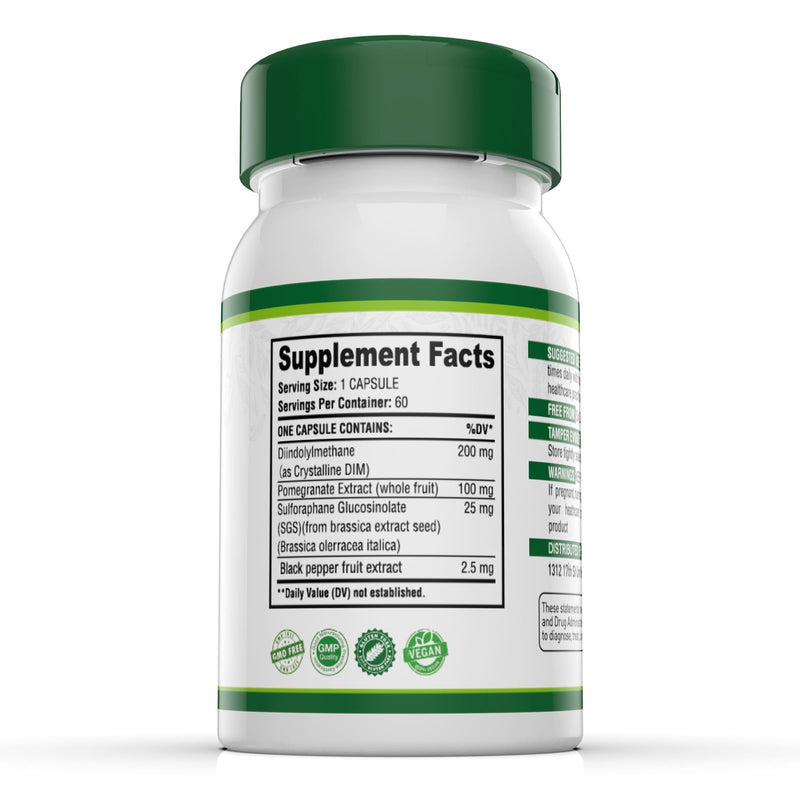 Nutraceuticals - DIM SGS +, Hormone + Detox (60 Capsules) - BeesActive Australia