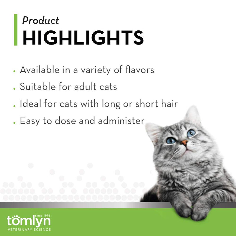 TOMLYN Laxatone Catnip Flavored Hairball Remedy Gel for Cats and Kittens, Hairball Gel for Cats to Help Prevent Hairballs and Promote Healthy Digestion, 4.25oz - 2 Pack