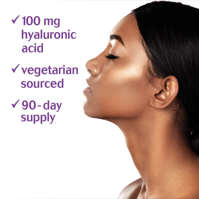 Bluebonnet Nutrition Beautiful Ally Hyaluronic Acid 100mg, Nurture Radiant Skin*, Non-GMO, Gluten-Free, Soy-Free, 90 Softgels, 90 Servings | Third-party tested for purity and potency; manufactured in the USA