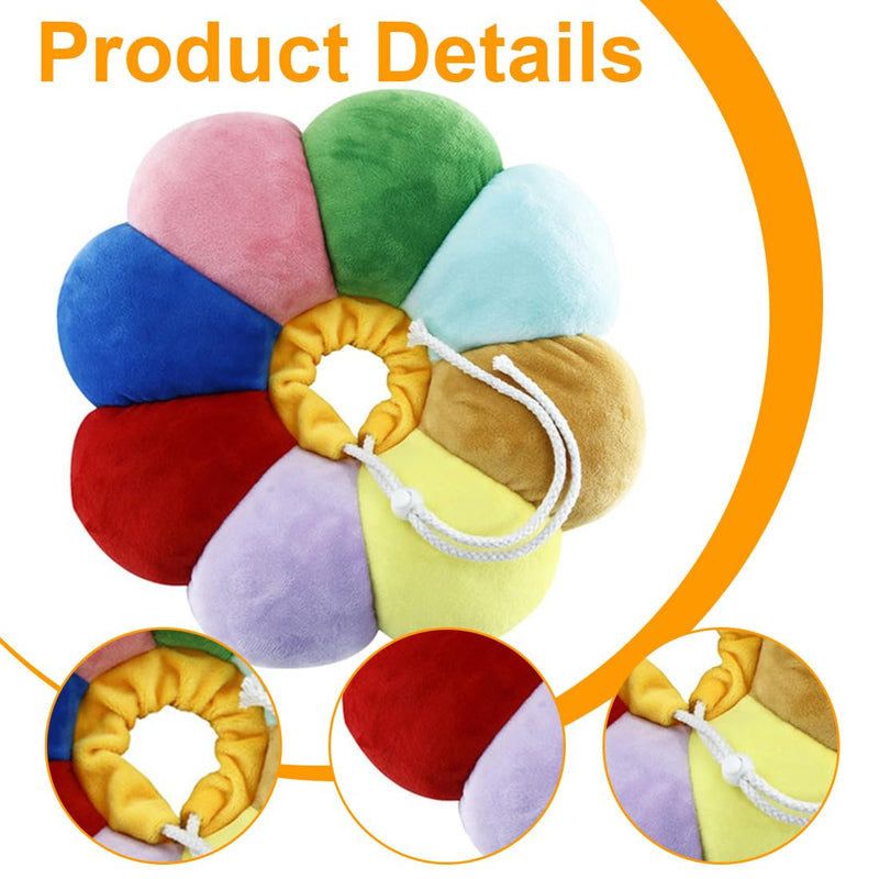 EIOURVY Cat Collar, Adjustable Collar, Cat Collar, Soft Cat Recovery Collar, Suitable for Cats and Small Dogs to Prevent Bites and Scratches - BeesActive Australia