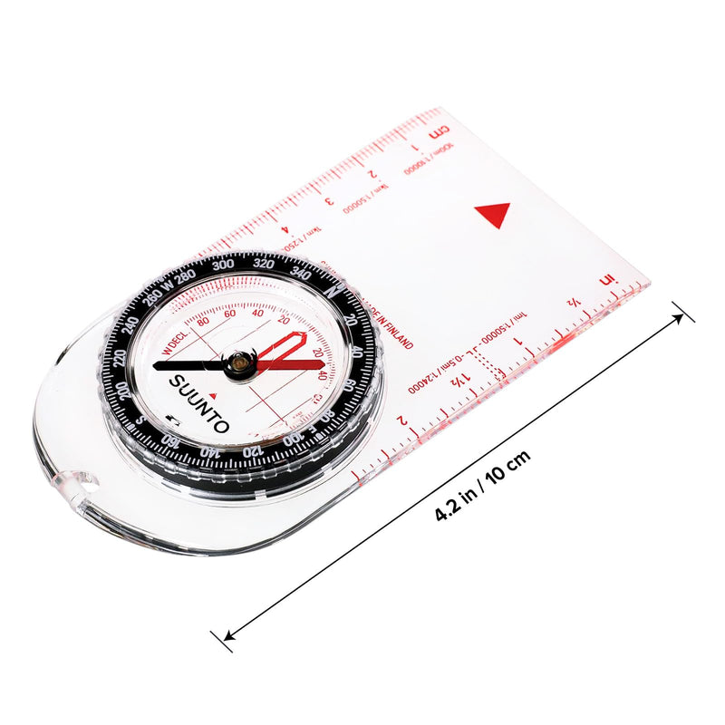 SUUNTO A-30 Compass: Compact, hiking compass with luminous markings in low light Northern Hemisphere Metric - BeesActive Australia