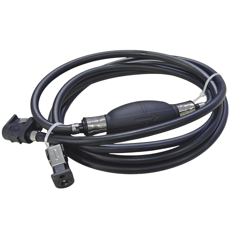 1/4 IN 10FT Fuel Line with Connector and Primer Bulb for Yamaha Marine Outboard RVs Fueltank - BeesActive Australia