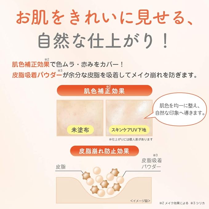 Nameraka Honpo Skin Care UV Makeup Base, 1.8 oz (50 g) x 1 -  Australia