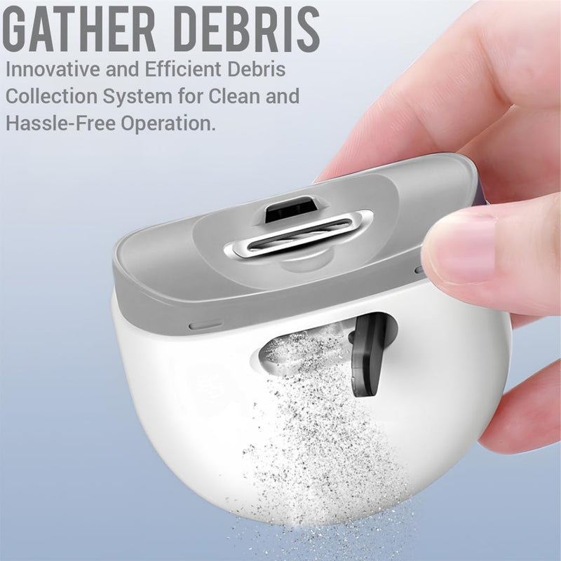 New Rechargeable Electric Nail Clippers for Adults, Kids & Babies – Lightweight, Dual Speeds, Ultra-Quiet, Built-in Storage, Portable,Durable & Modern.