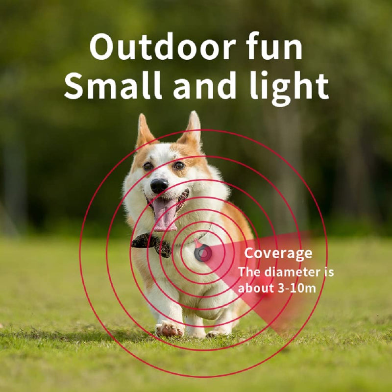 Sweetneed chidad yi Ultrasonic Flea and Tick Repellent Pet Ultrasonic Pendant Against Ticks USB Charging, Flashing Light to Prevent Losses at Night, Suitable for Cats and Dogs - BeesActive Australia