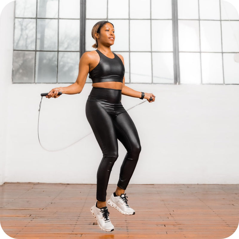 WeGym Smart Jump Rope for Men Women, Adjustable Jump Rope for Indoor Outdoor Workout, Jump Counting, Tracking - Data Analysis LED Display Screen Rechargeable Skipping Rope Fitness Gift for Adults Kids Pink