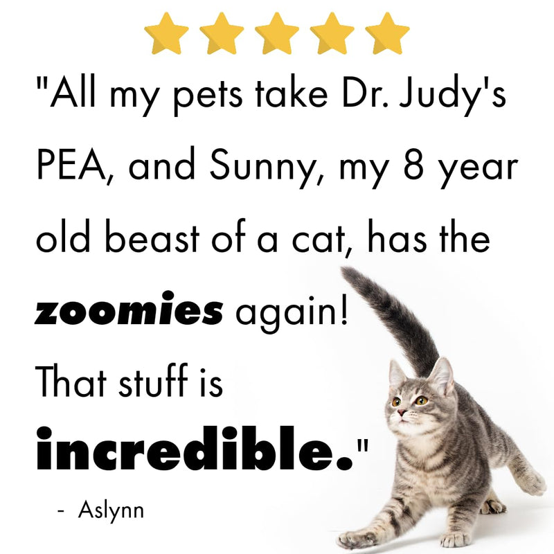 Feline Essentials | Dr. Judy’s Pea (Palmitoylethanolamide) for Cats – 9g