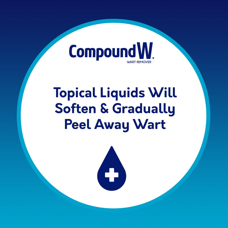 Compound W Maximum Strength Fast Acting Liquid Wart Remover, 0.31 fl oz 0.31 Ounce (Pack of 1) - BeesActive Australia