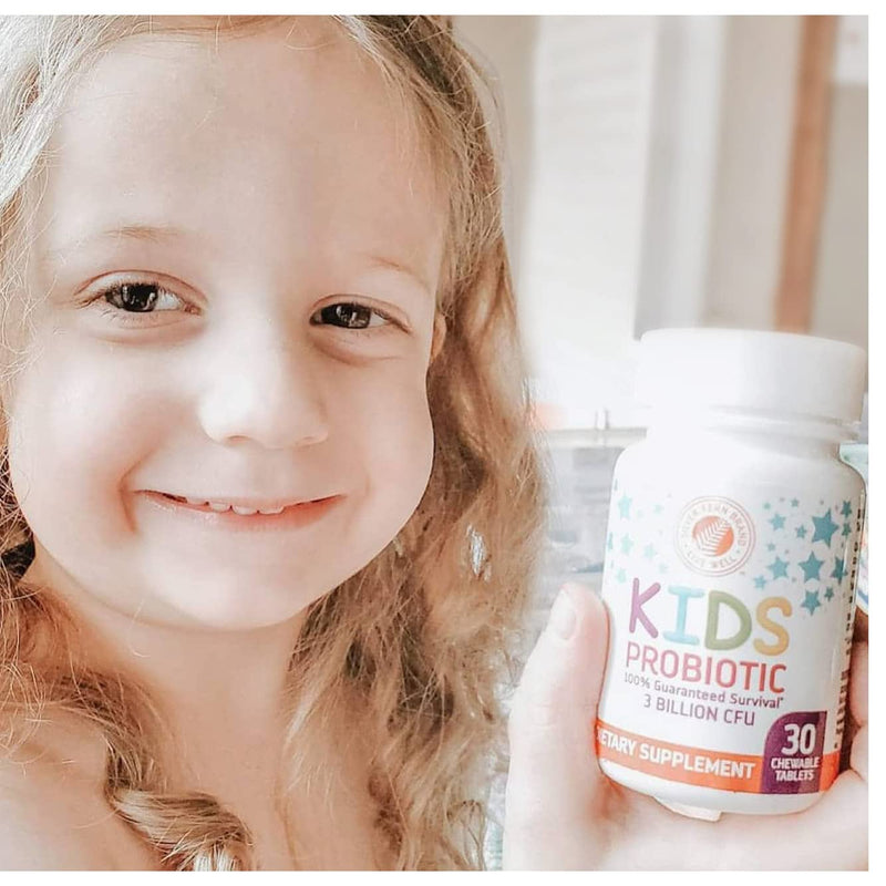 Silver Fern Brand Kids Ultimate Probiotic - 2 Bottles - 30 Chewable Tablets Each - Sugar & Gluten Free - Children's Dietary Supplement - DNA & Survivability Verified - Digestive & Immune Support 2 Bottles (30 Count Each)